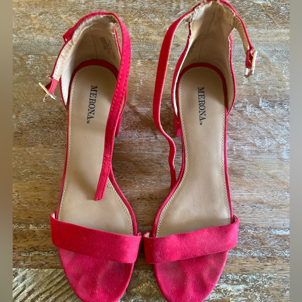 Merona Women's Bold Red Sandals